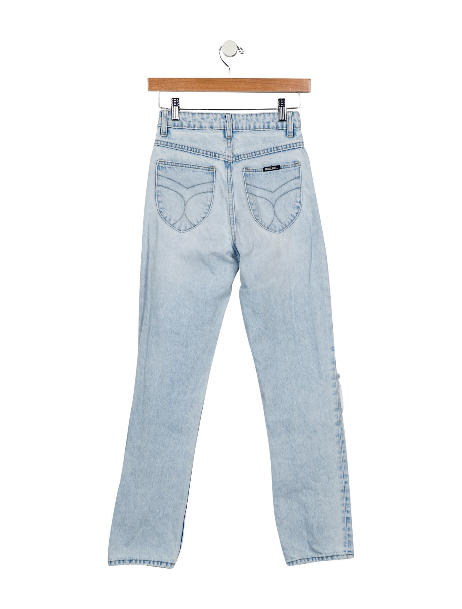 Rolla's High-Rise Straight Leg Jeans