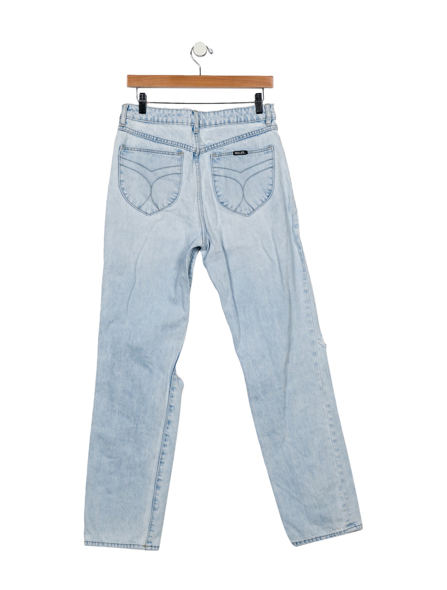 Rolla's Mid-Rise Straight Leg Jeans