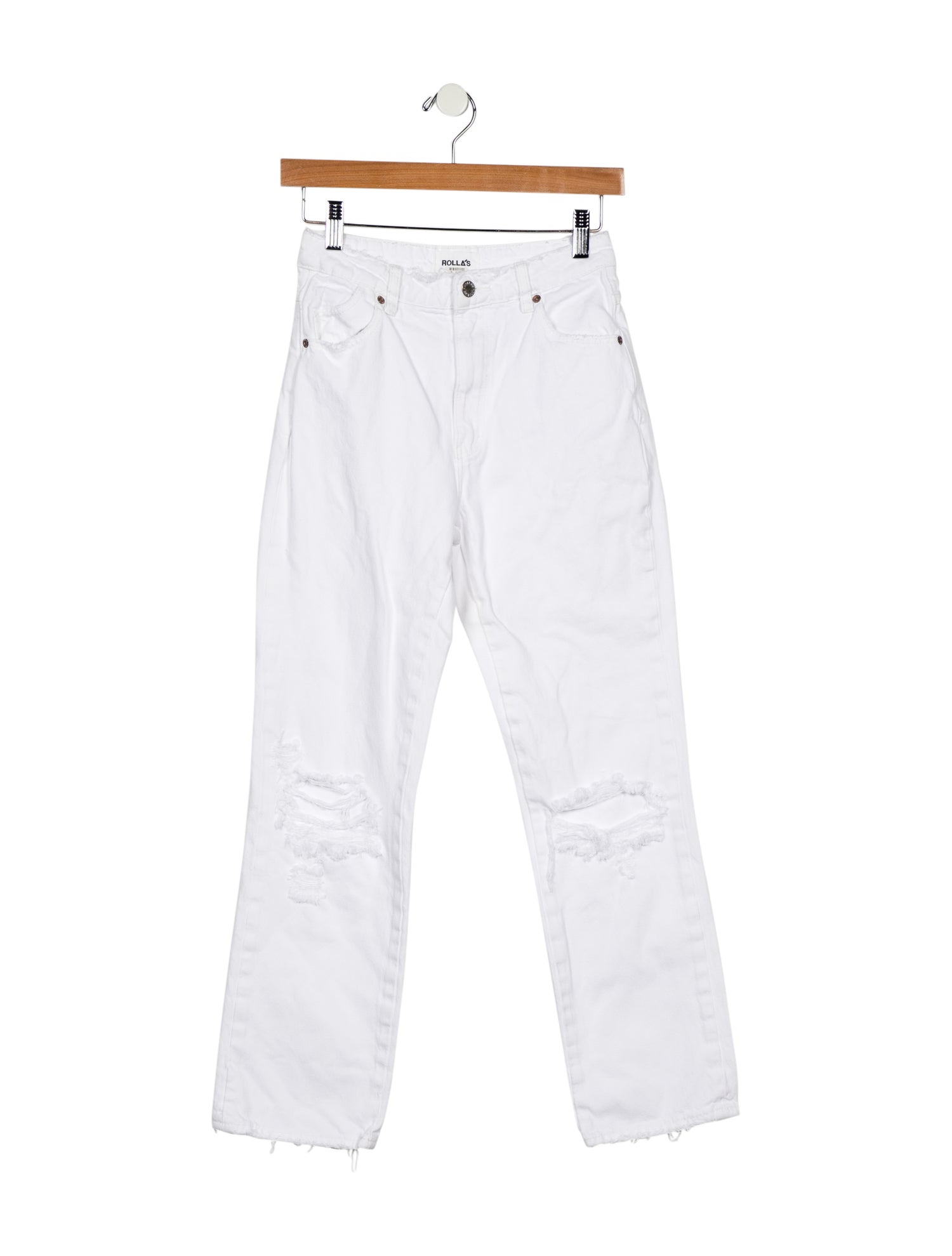 Rolla's Mid-Rise Straight Leg Jeans