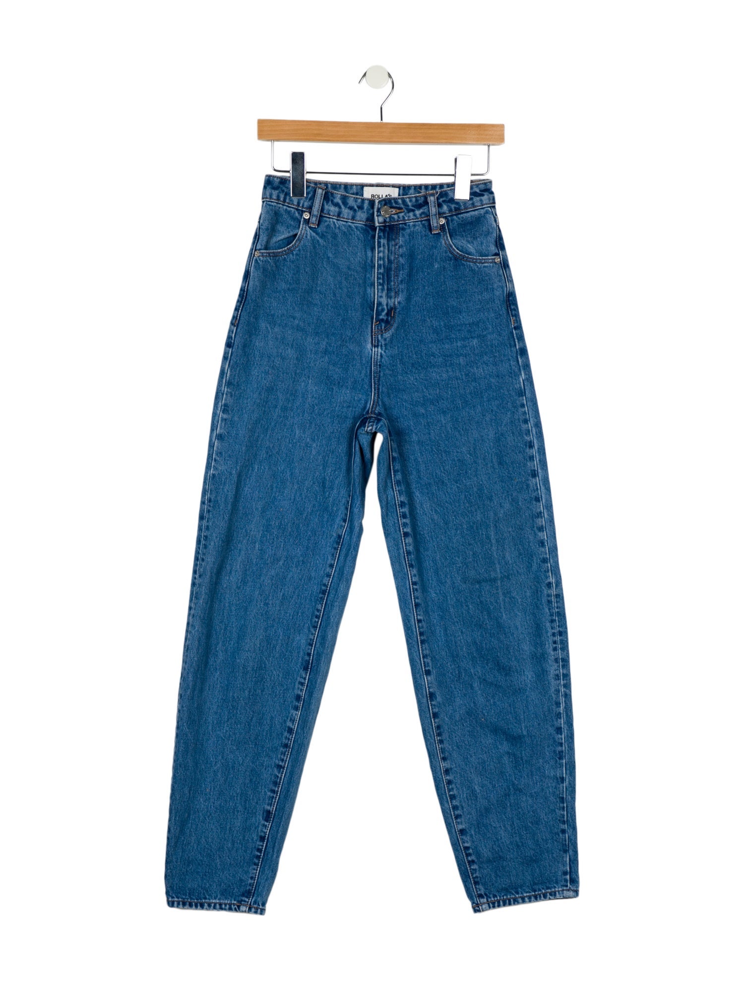Rolla's High-Rise Straight Leg Jeans