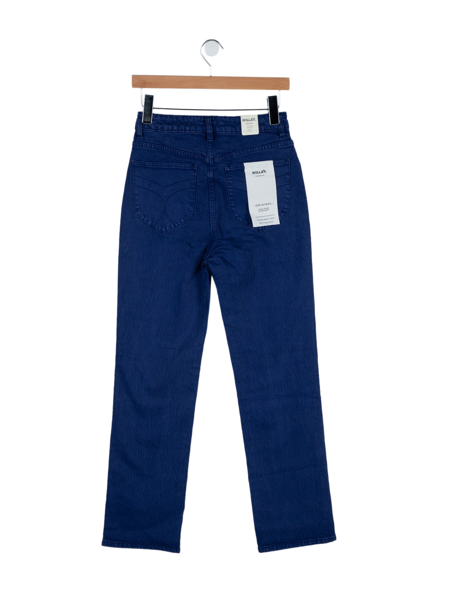 Rolla's High-Rise Straight Leg Jeans