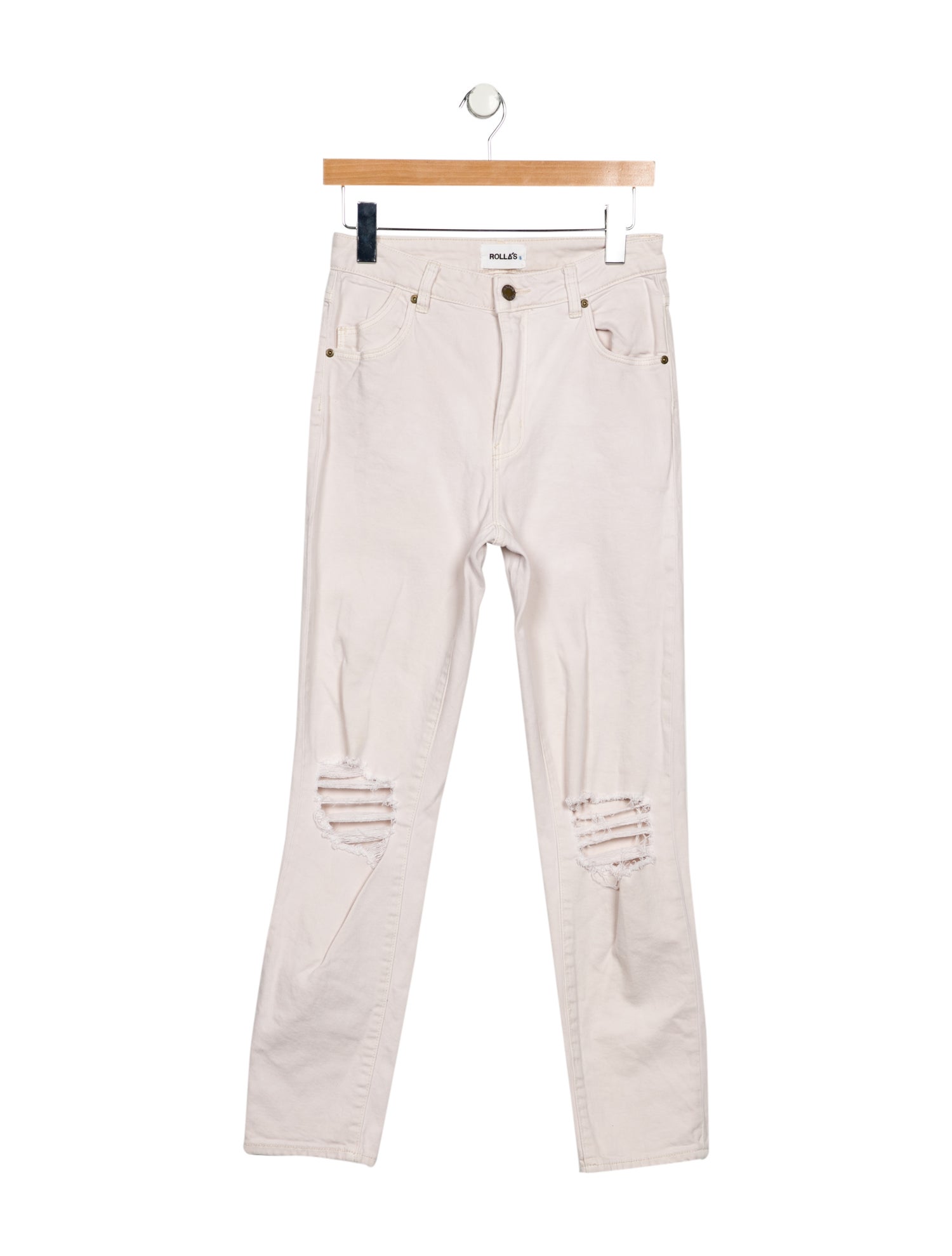 Rolla's Mid-Rise Straight Leg Jeans