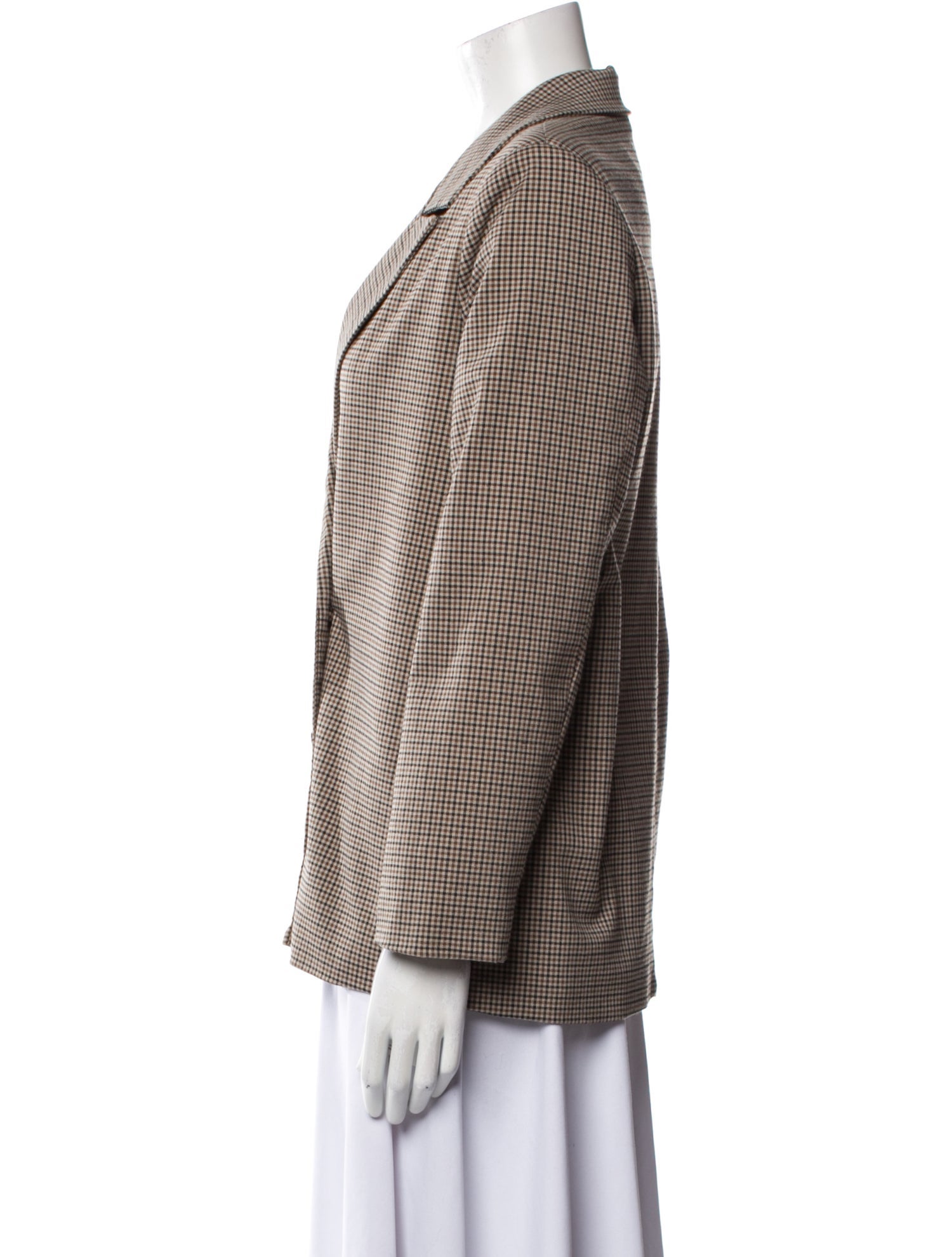 Rolla's Plaid Print Blazer