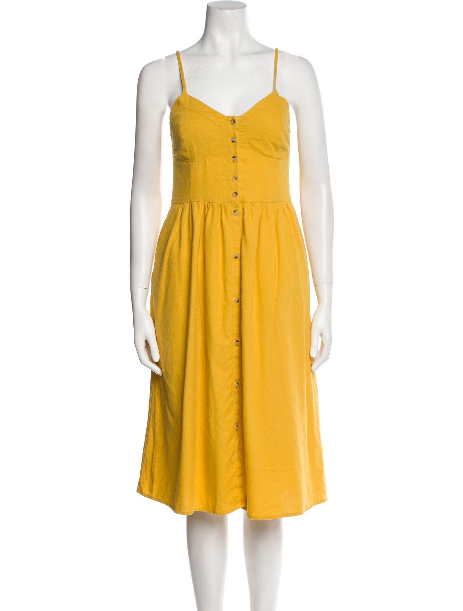 Rolla's V-Neck Knee-Length Dress