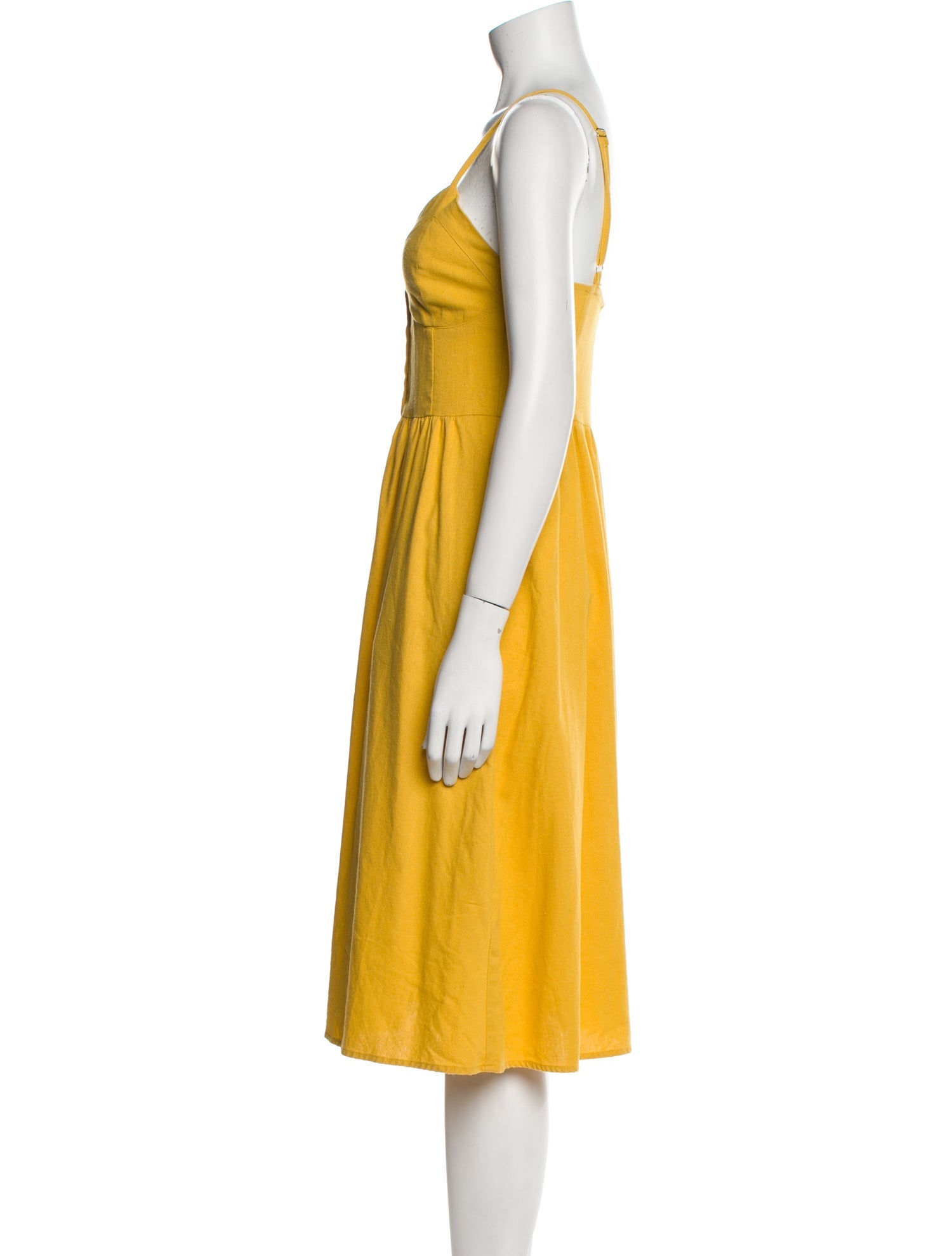 Rolla's V-Neck Knee-Length Dress