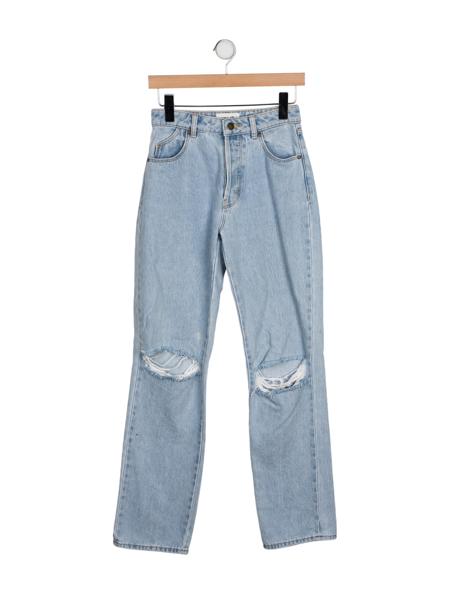 Rolla's Mid-Rise Straight Leg Jeans
