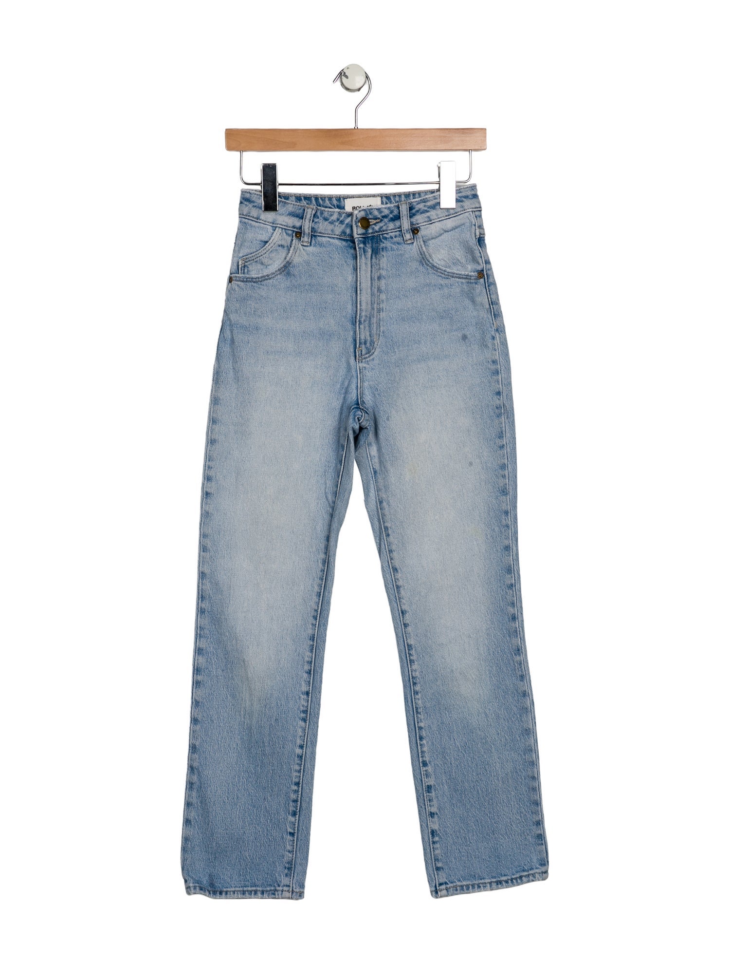 Rolla's Mid-Rise Straight Leg Jeans