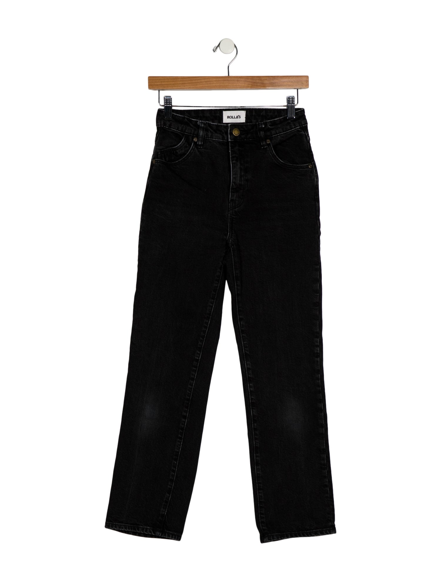 Rolla's Mid-Rise Straight Leg Jeans
