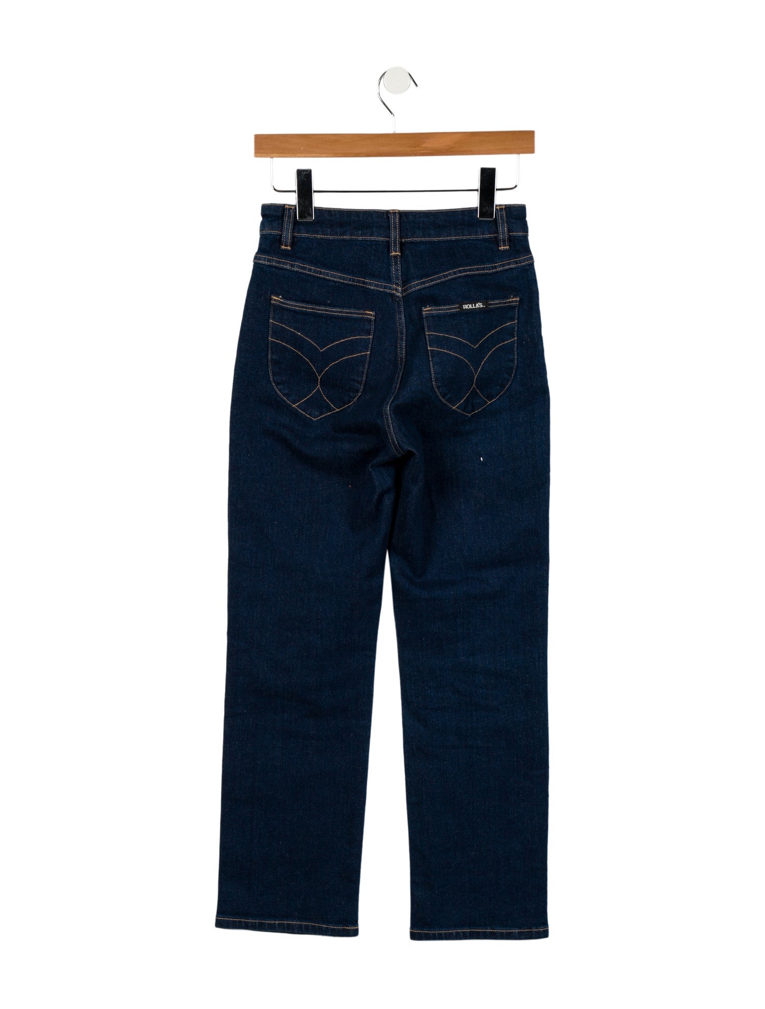 Rolla's Mid-Rise Straight Leg Jeans