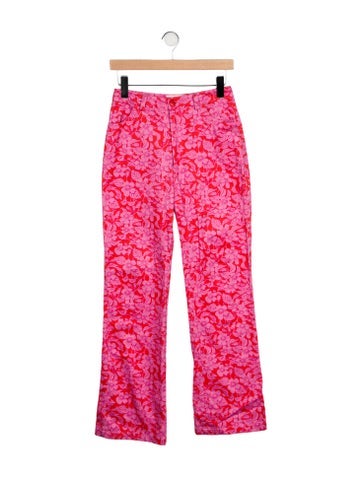 Rolla's Pants Floral Print Wide Leg S