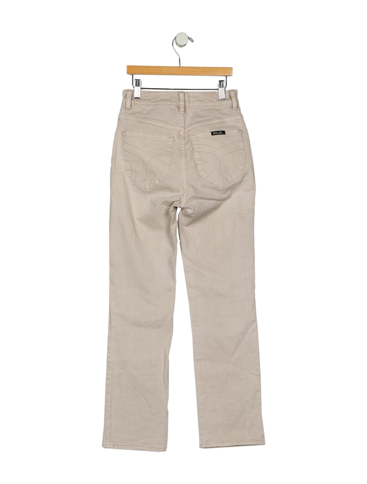 Rolla's Mid-Rise Straight Leg Jeans