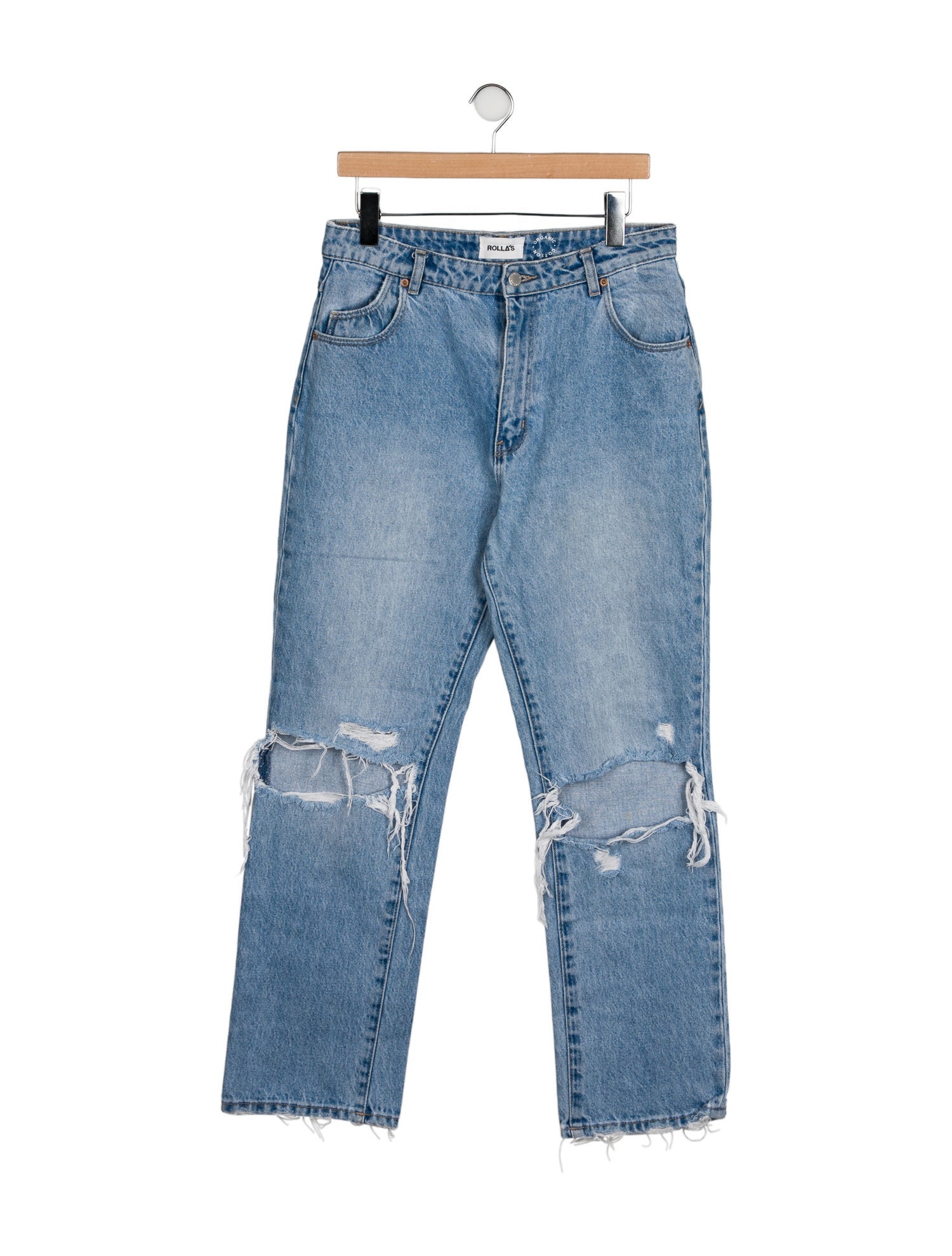 Rolla's High-Rise Straight Leg Jeans