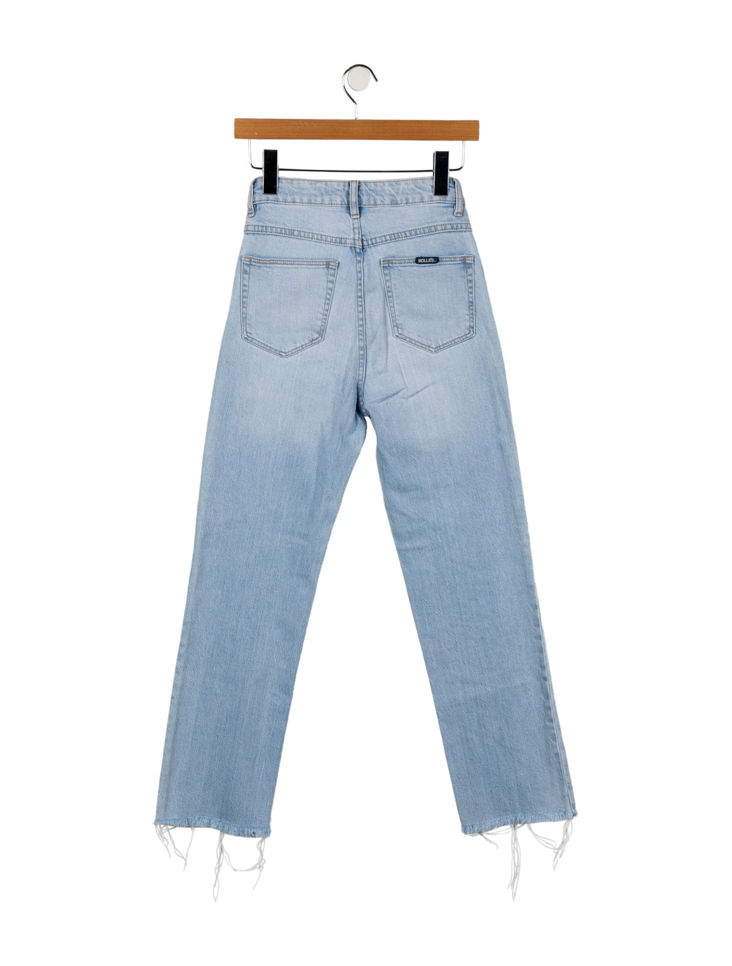 Rolla's Mid-Rise Straight Leg Jeans