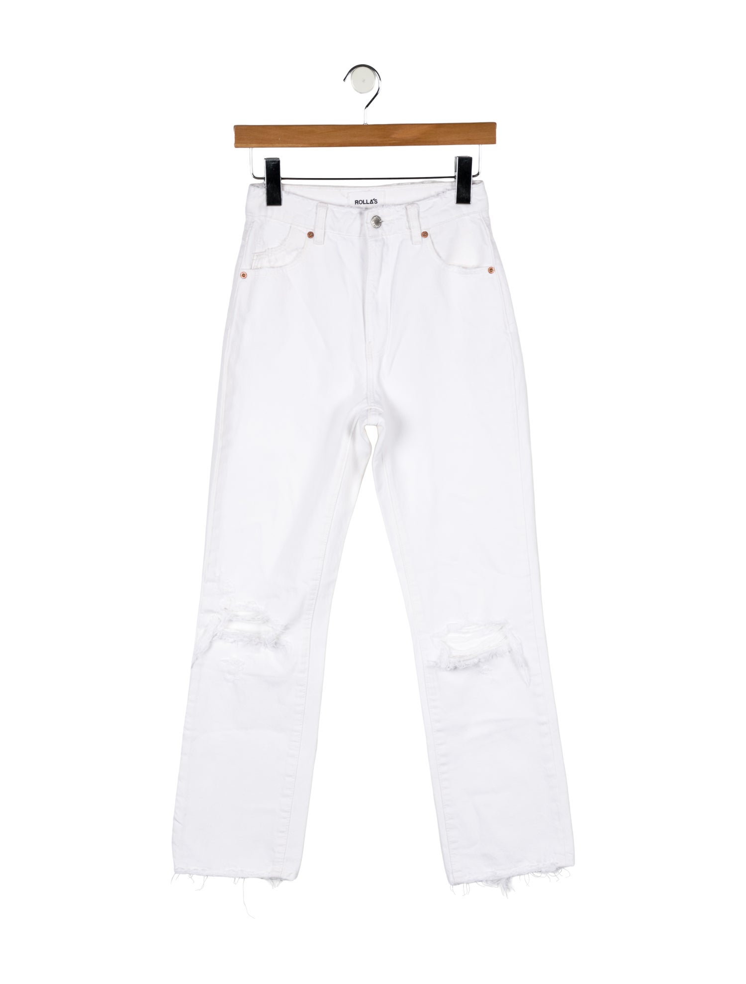 Rolla's High-Rise Straight Leg Jeans