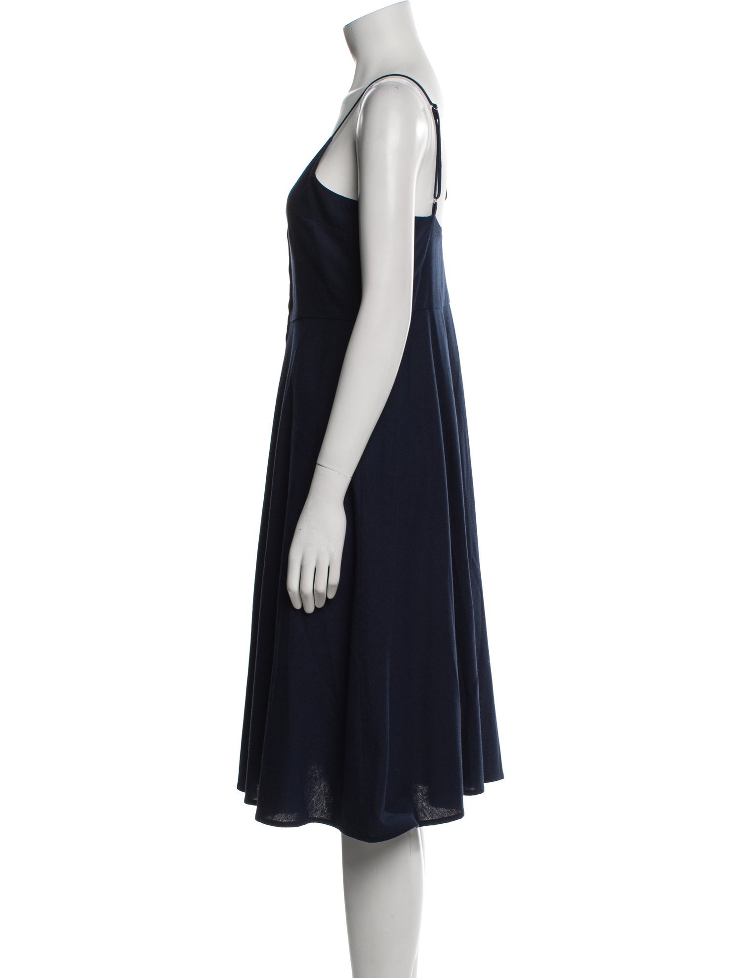 Rolla's Linen Midi Length Dress