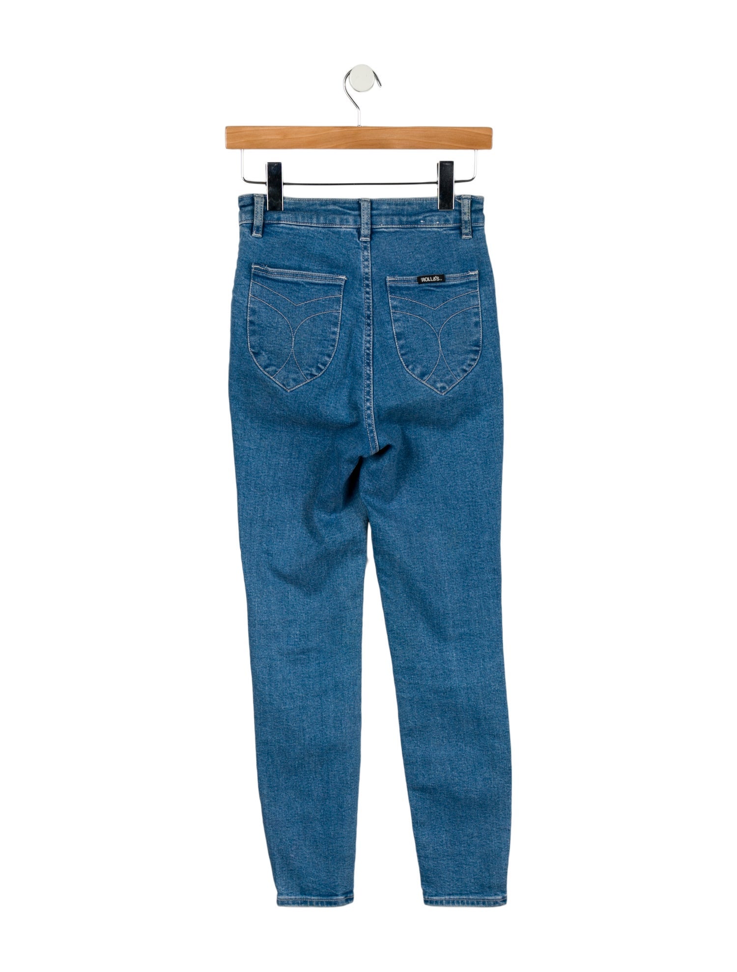 Rolla's High-Rise Skinny Leg Jeans