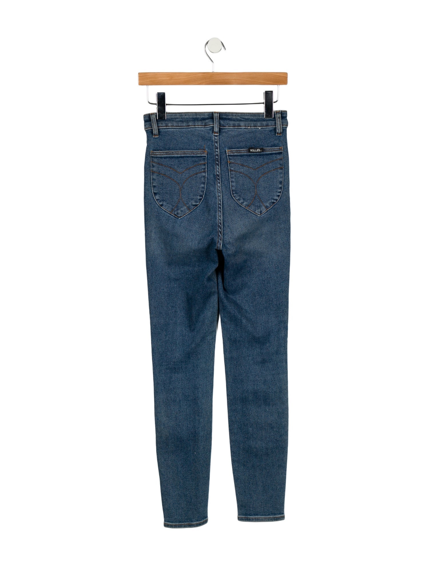 Rolla's High-Rise Skinny Leg Jeans