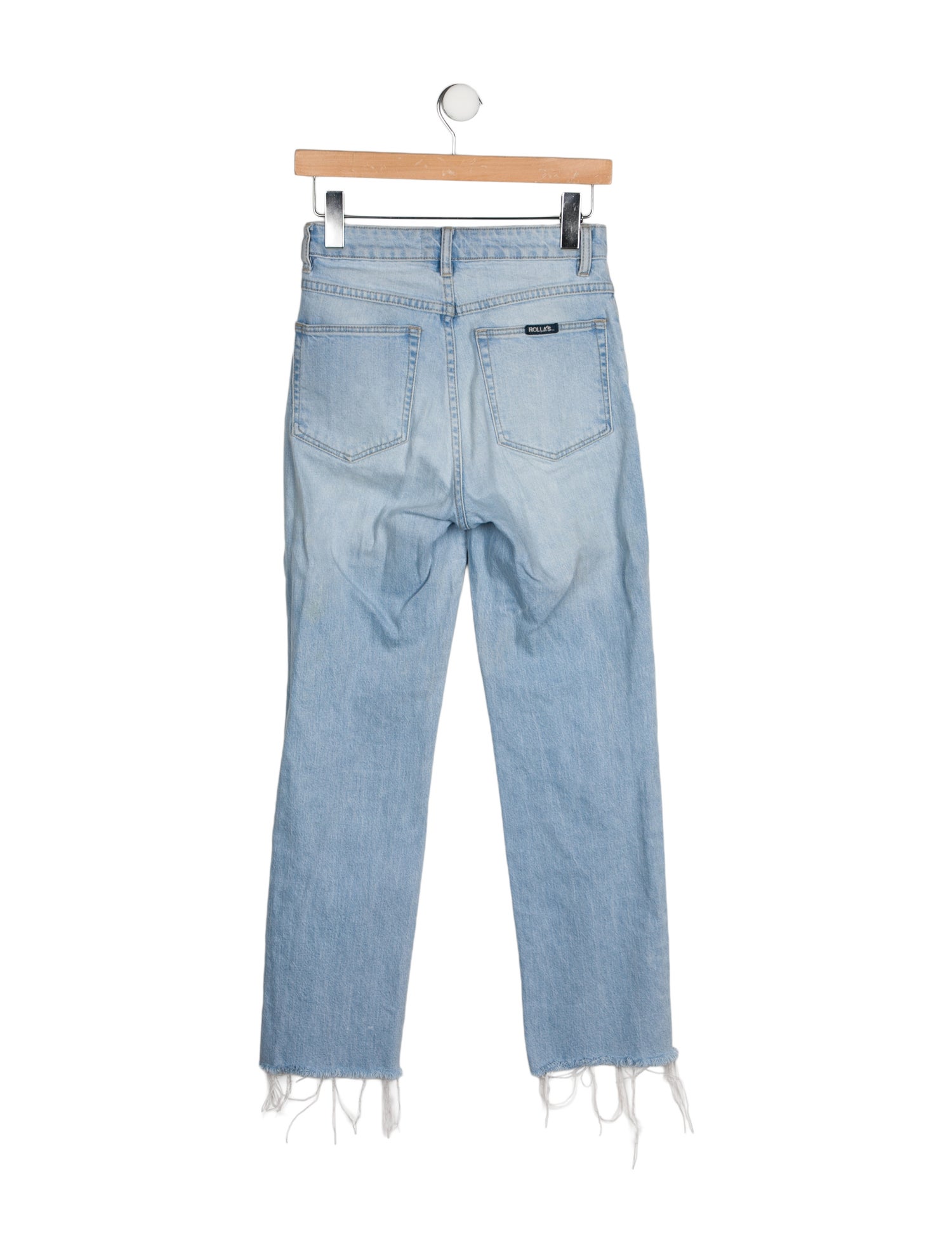 Rolla's Mid-Rise Straight Leg Jeans