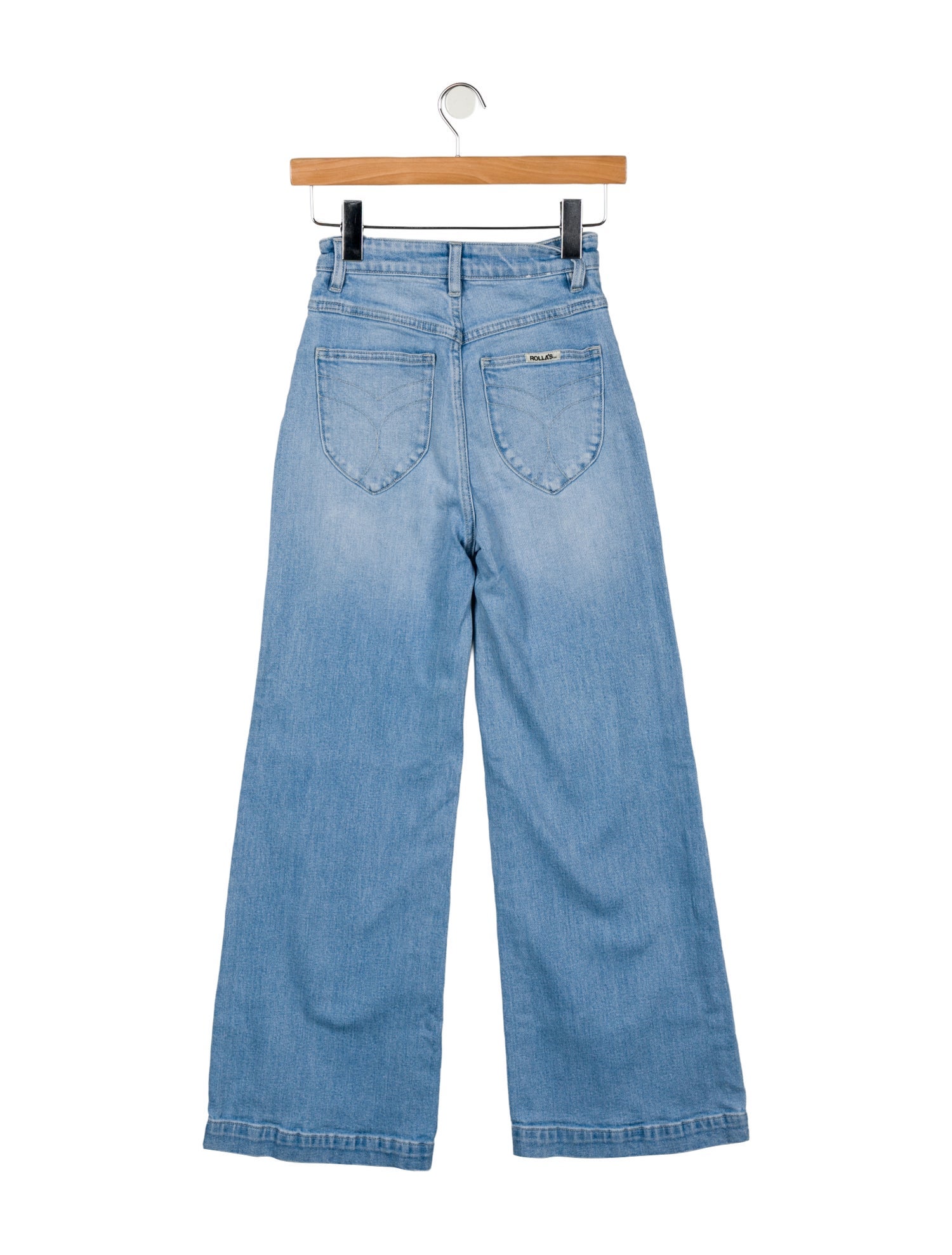Rolla's Mid-Rise Wide Leg Jeans