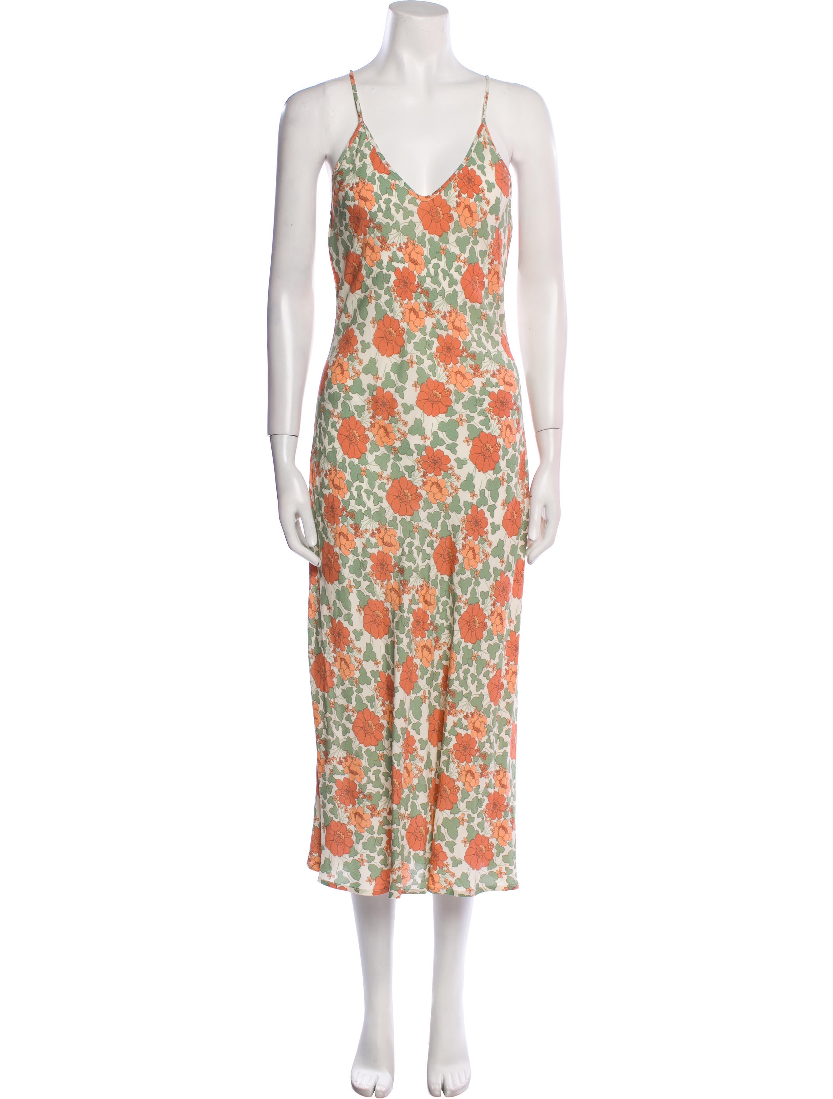 Rolla's Floral Print Long Dress