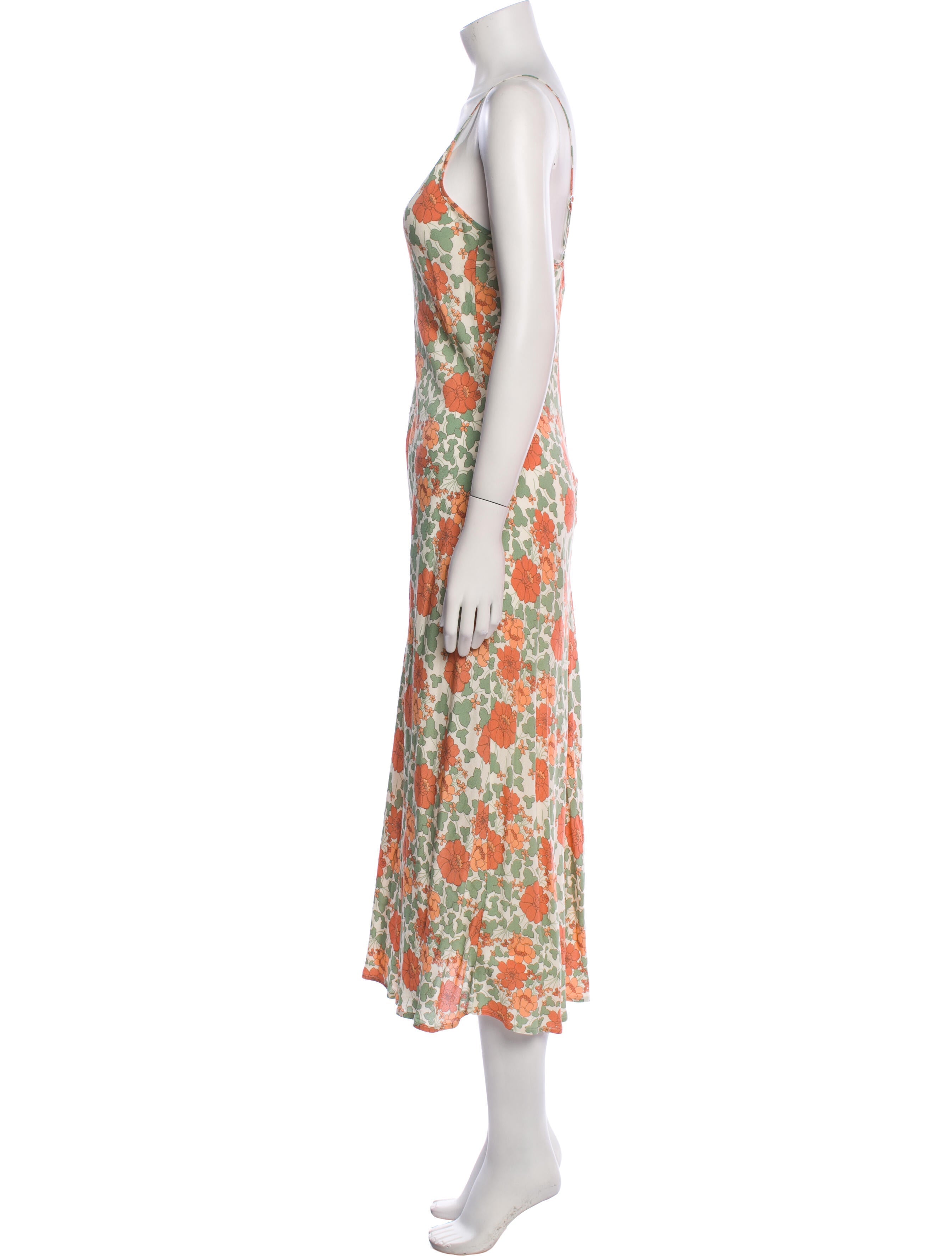 Rolla's Floral Print Long Dress