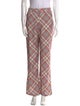 Rolla's Plaid Print Wide Leg Pants