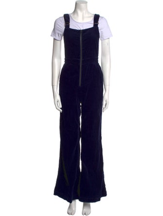 Rolla's Corduroy Square Neckline Jumpsuit