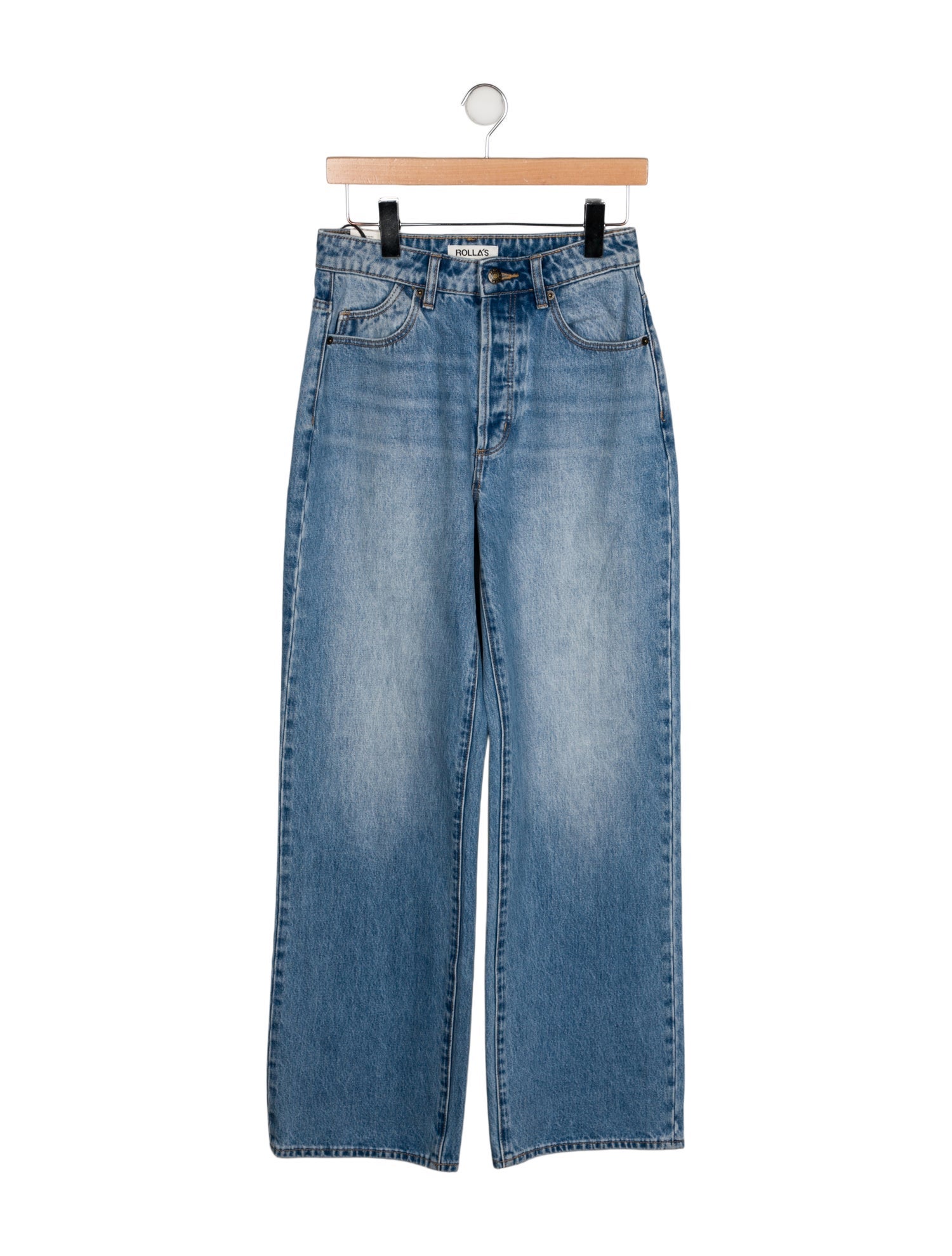 Rolla's High-Rise Wide Leg Jeans