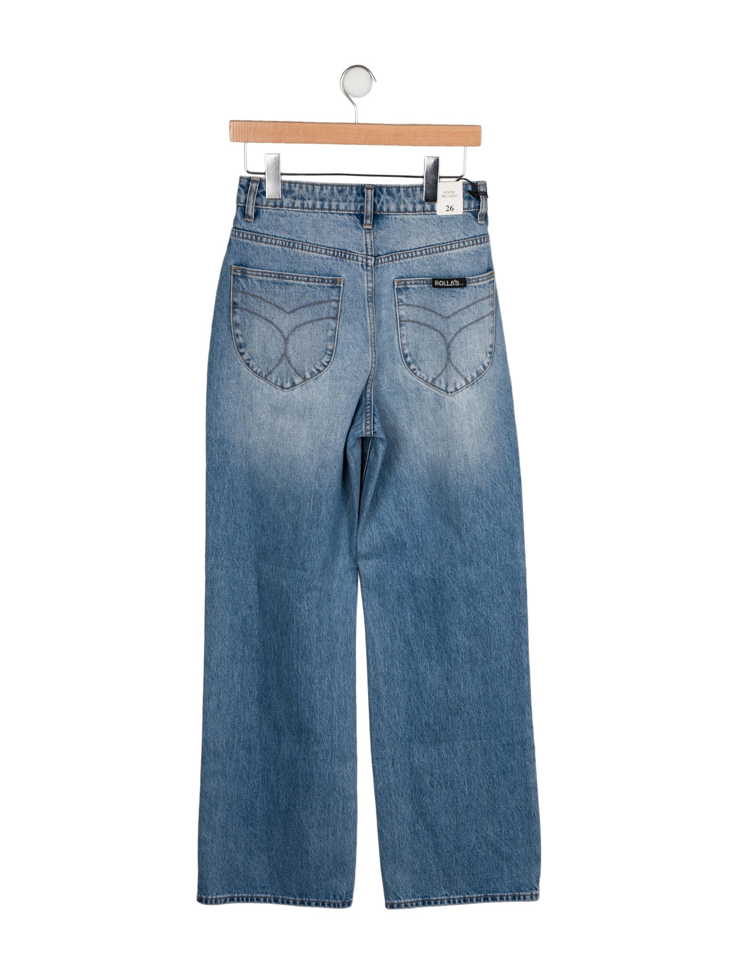 Rolla's High-Rise Wide Leg Jeans