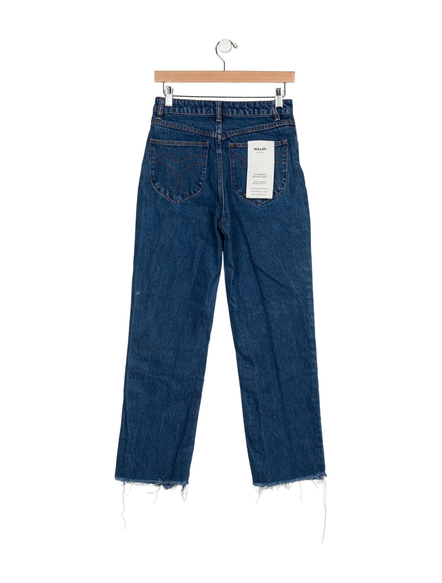 Rolla's High-Rise Straight Leg Jeans