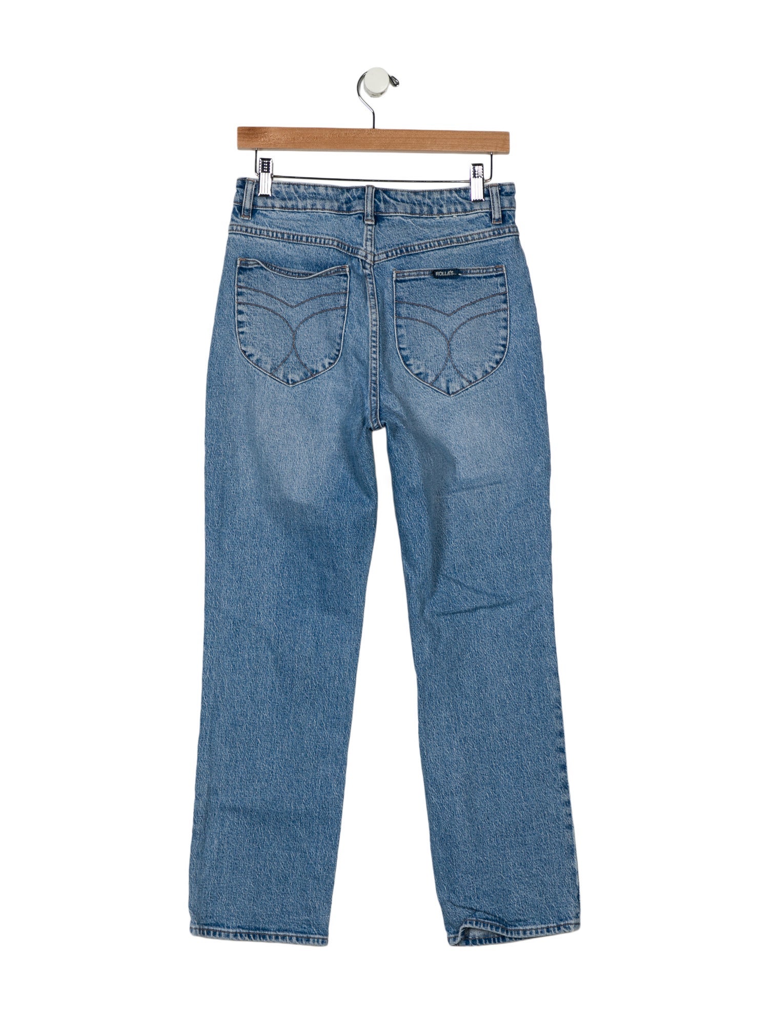 Rolla's High-Rise Straight Leg Jeans