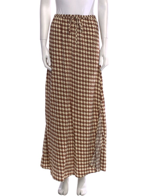 Rolla's Printed Midi Length Skirt