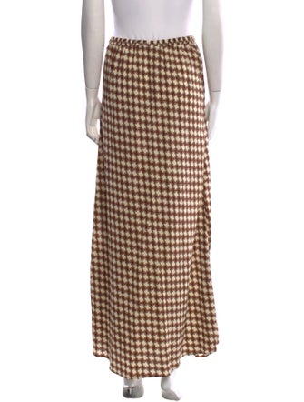 Rolla's Printed Midi Length Skirt