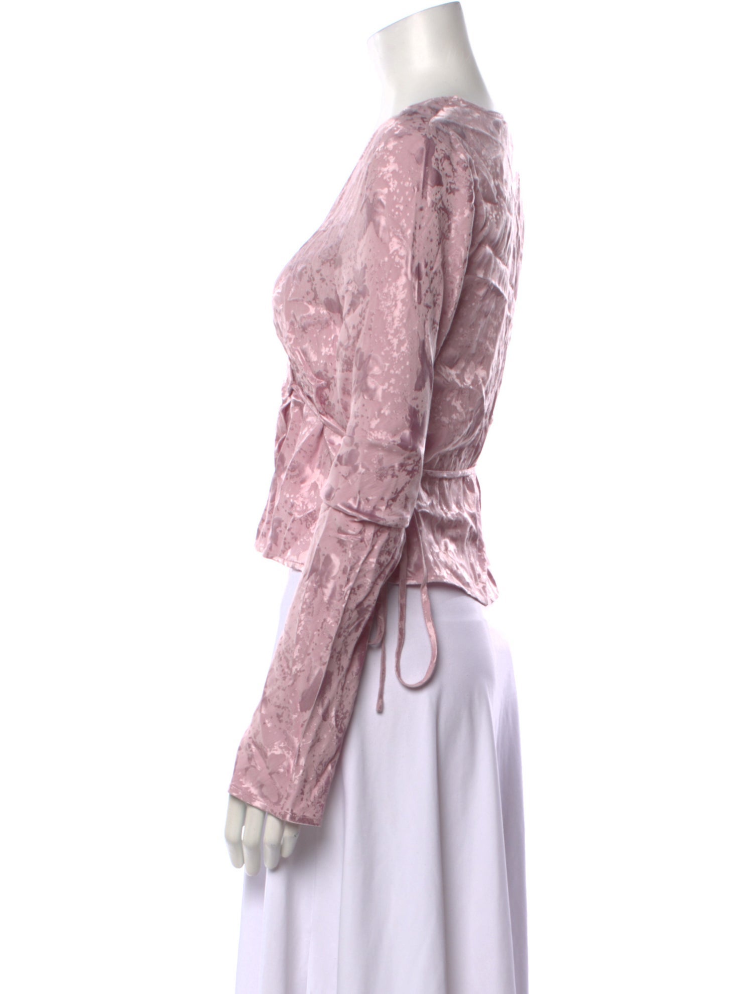 Rolla's V-Neck Long Sleeve Crop Top w/ Tags