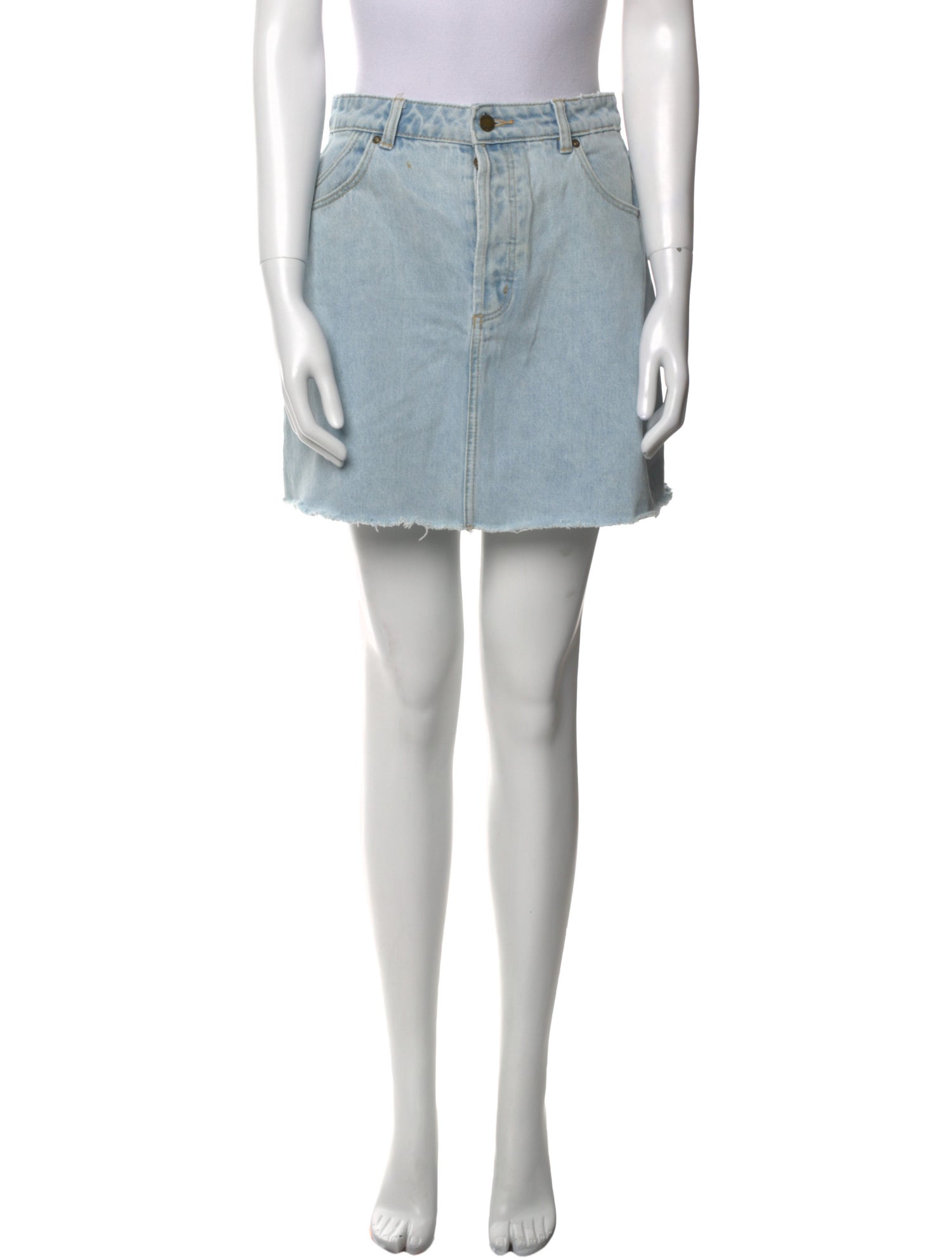 Rolla's Distressed Accents Mini Skirt