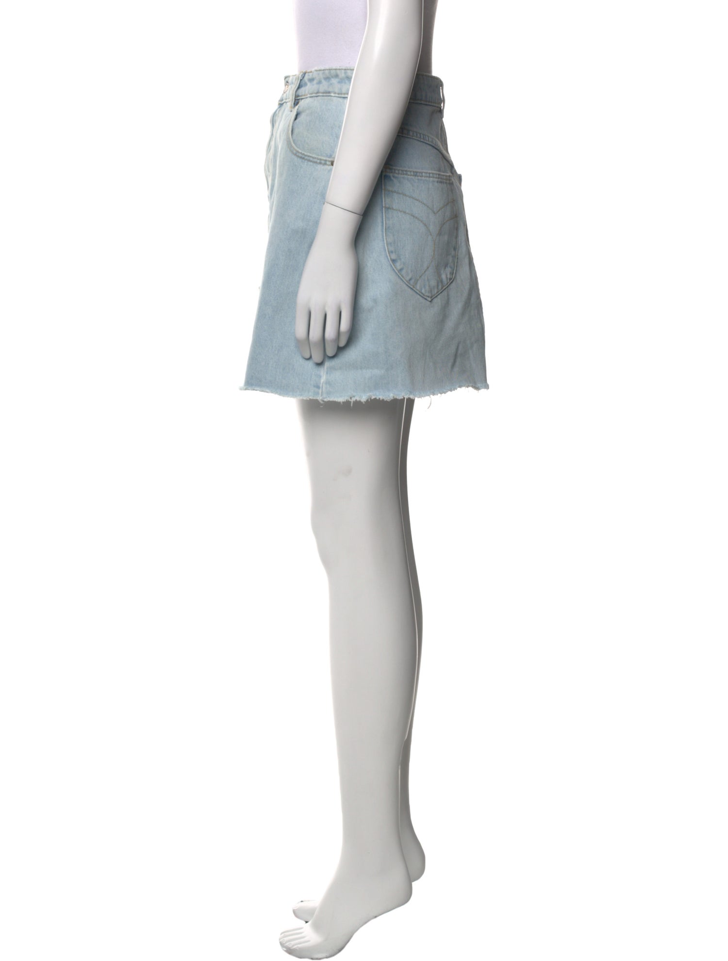 Rolla's Distressed Accents Mini Skirt