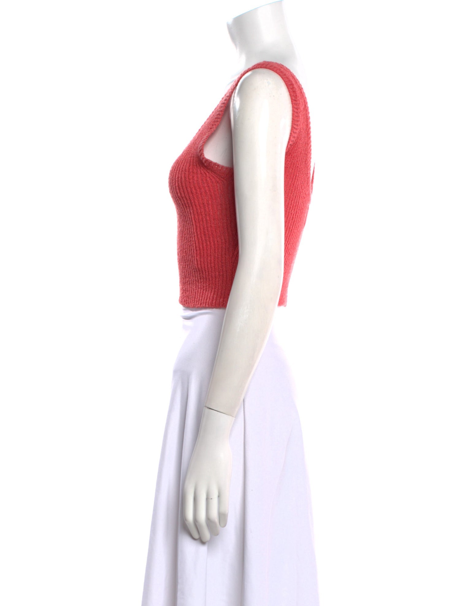 Rolla's Scoop Neck Sleeveless Crop Top