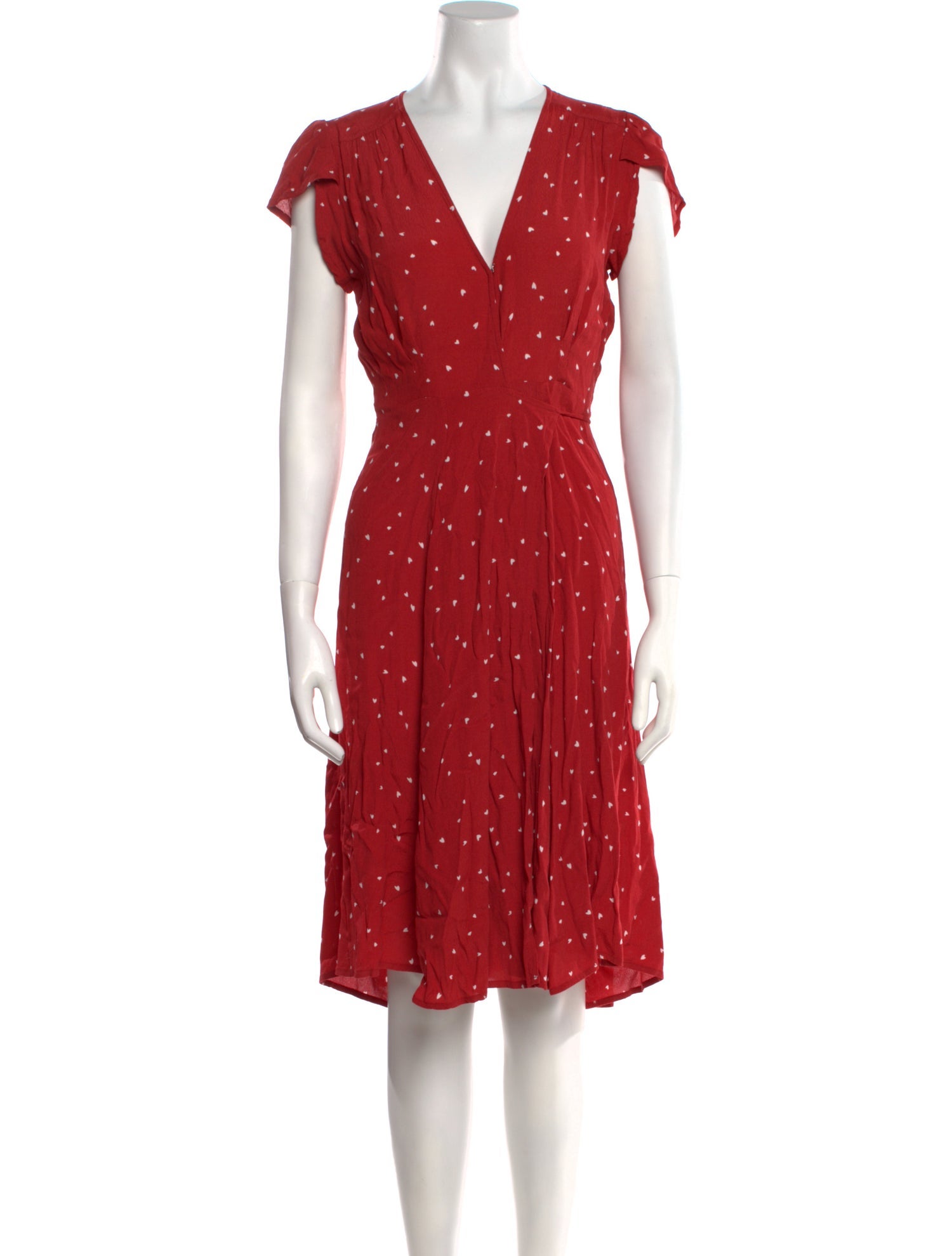 Rolla's Printed Knee-Length Dress