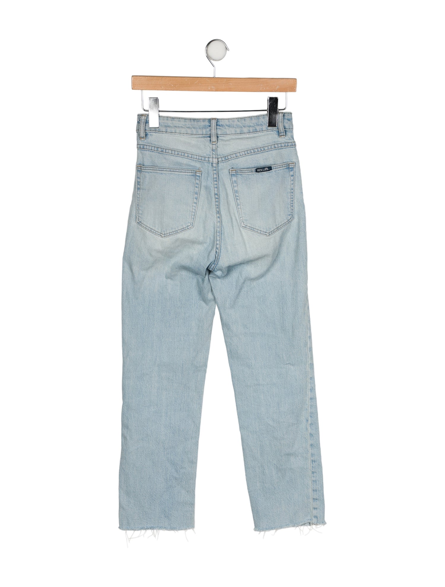 Rolla's Mid-Rise Straight Leg Jeans