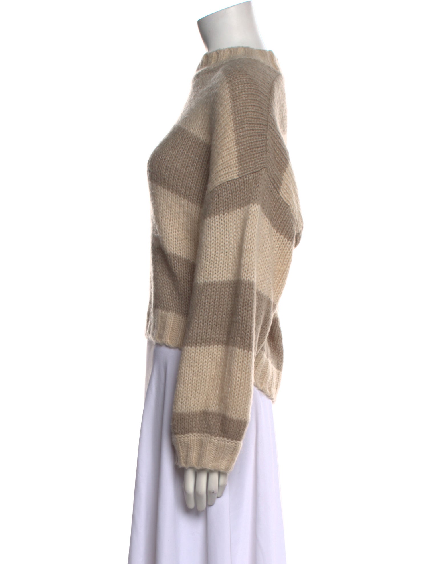 Rolla's Striped Crew Neck Sweater