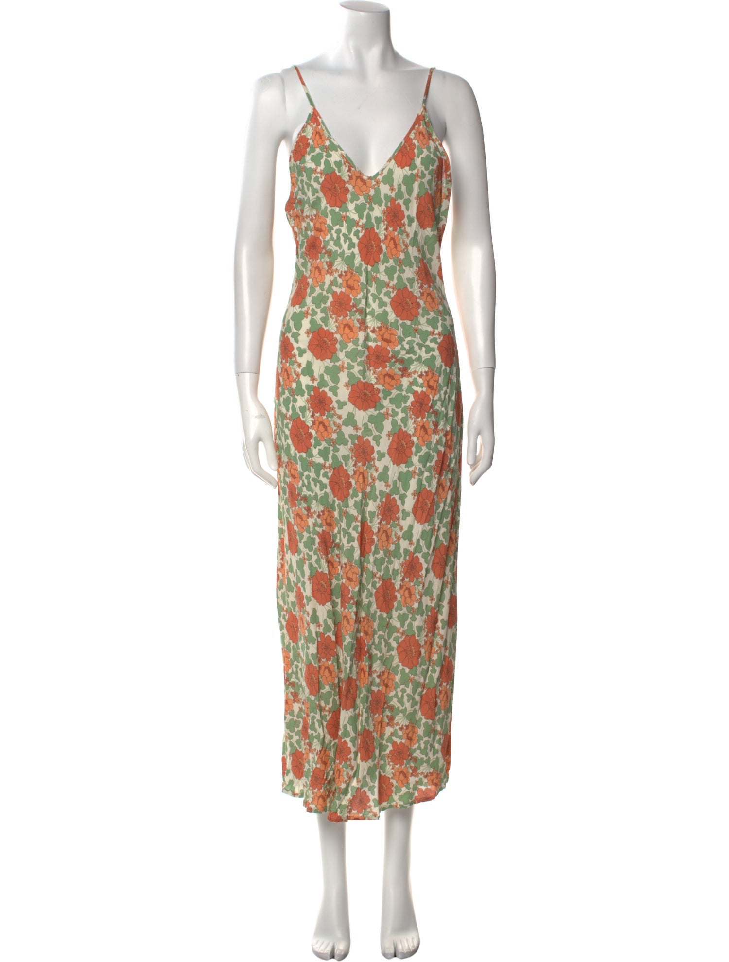 Rolla's Floral Print Long Dress