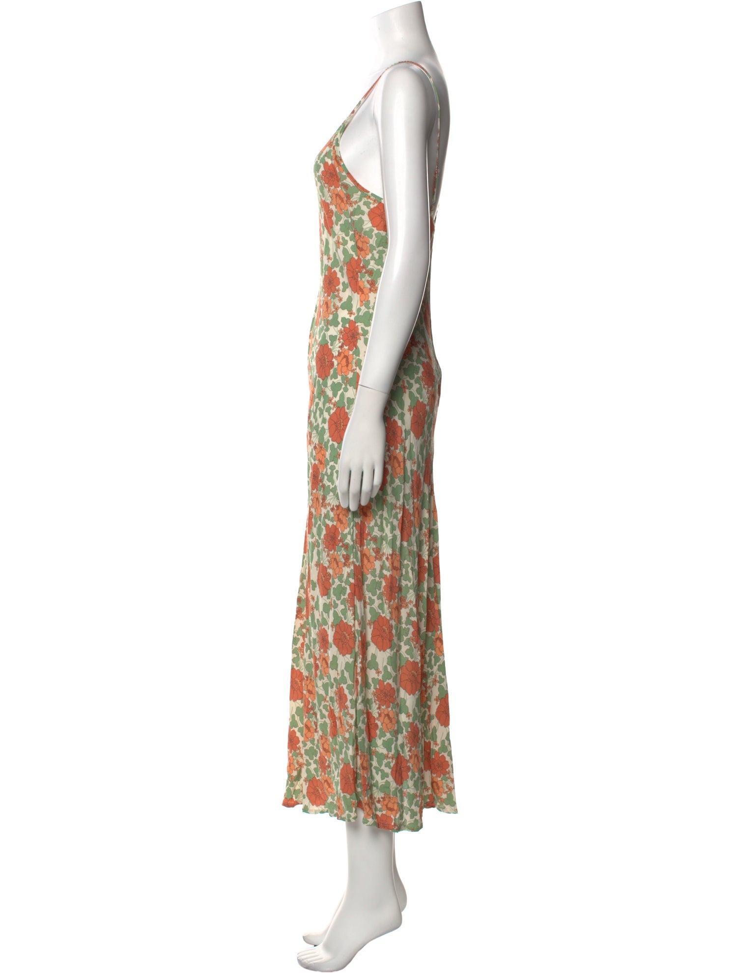 Rolla's Floral Print Long Dress