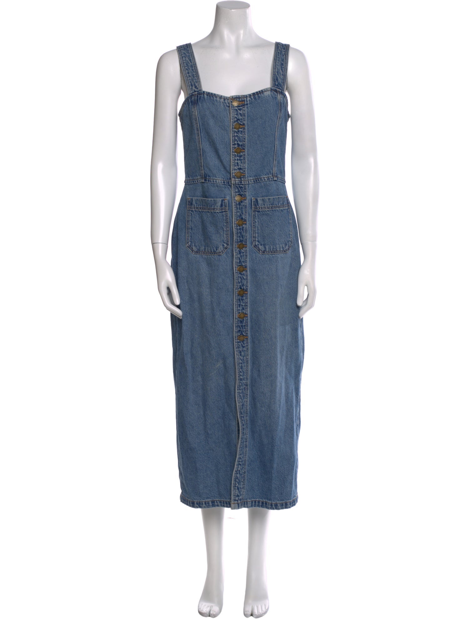 Rolla's Square Neckline Long Dress