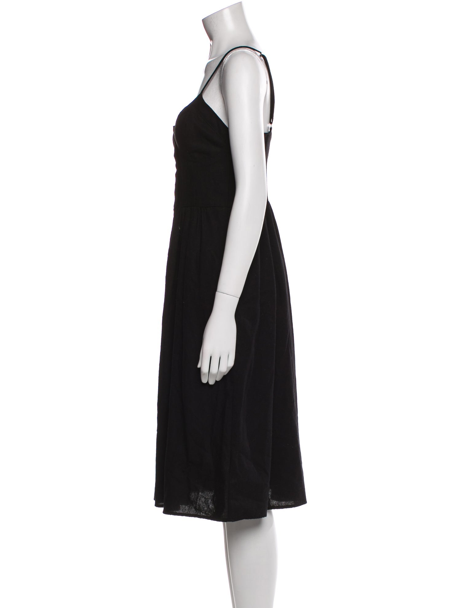 Rolla's V-Neck Midi Length Dress