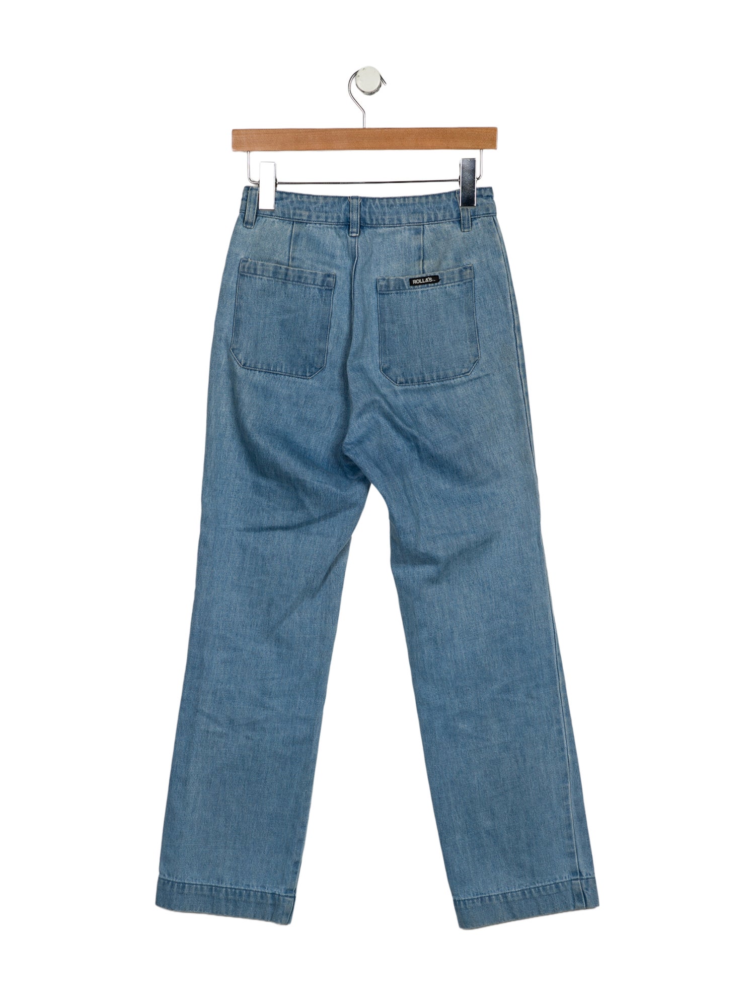 Rolla's Mid-Rise Straight Leg Jeans