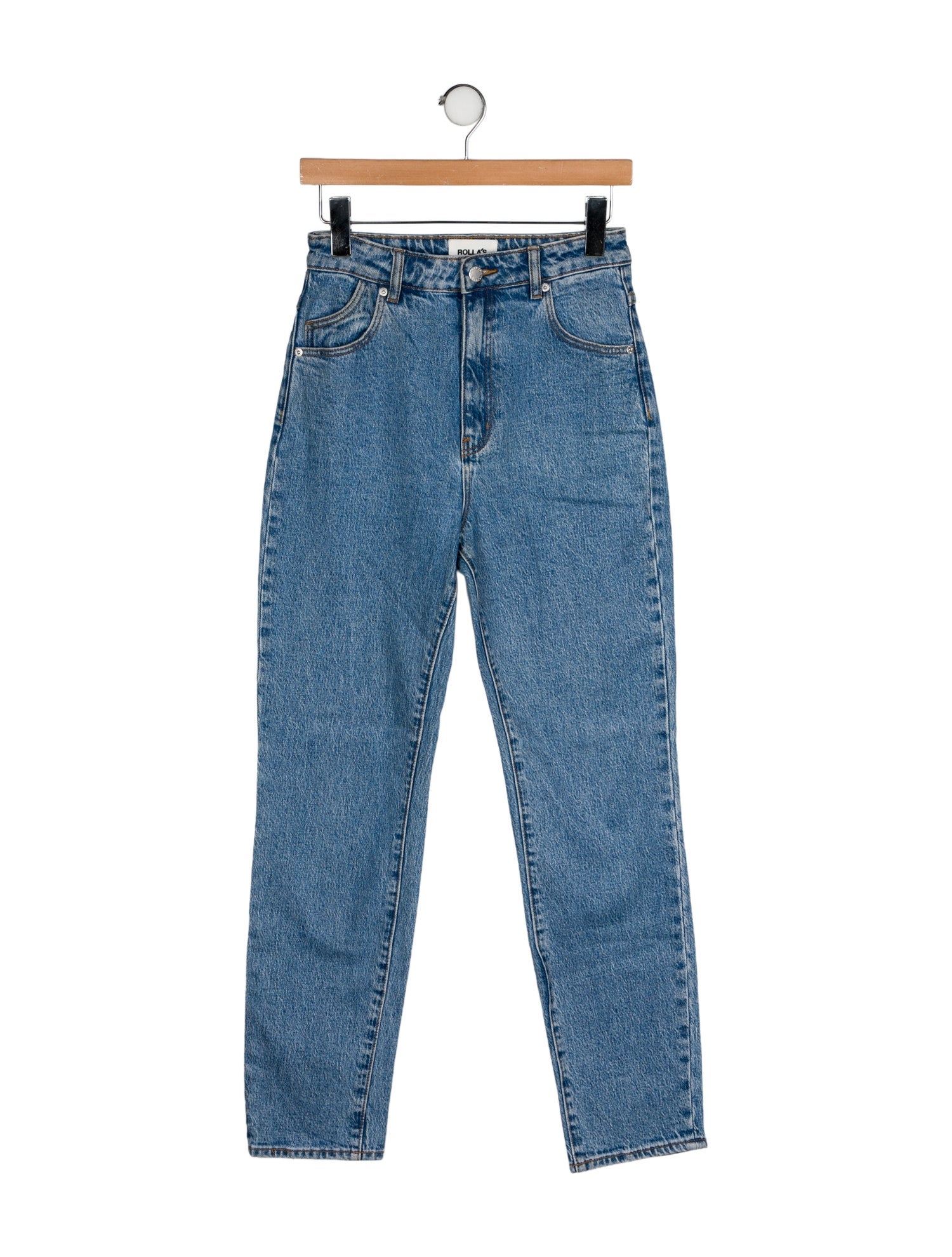 Rolla's High-Rise Straight Leg Jeans