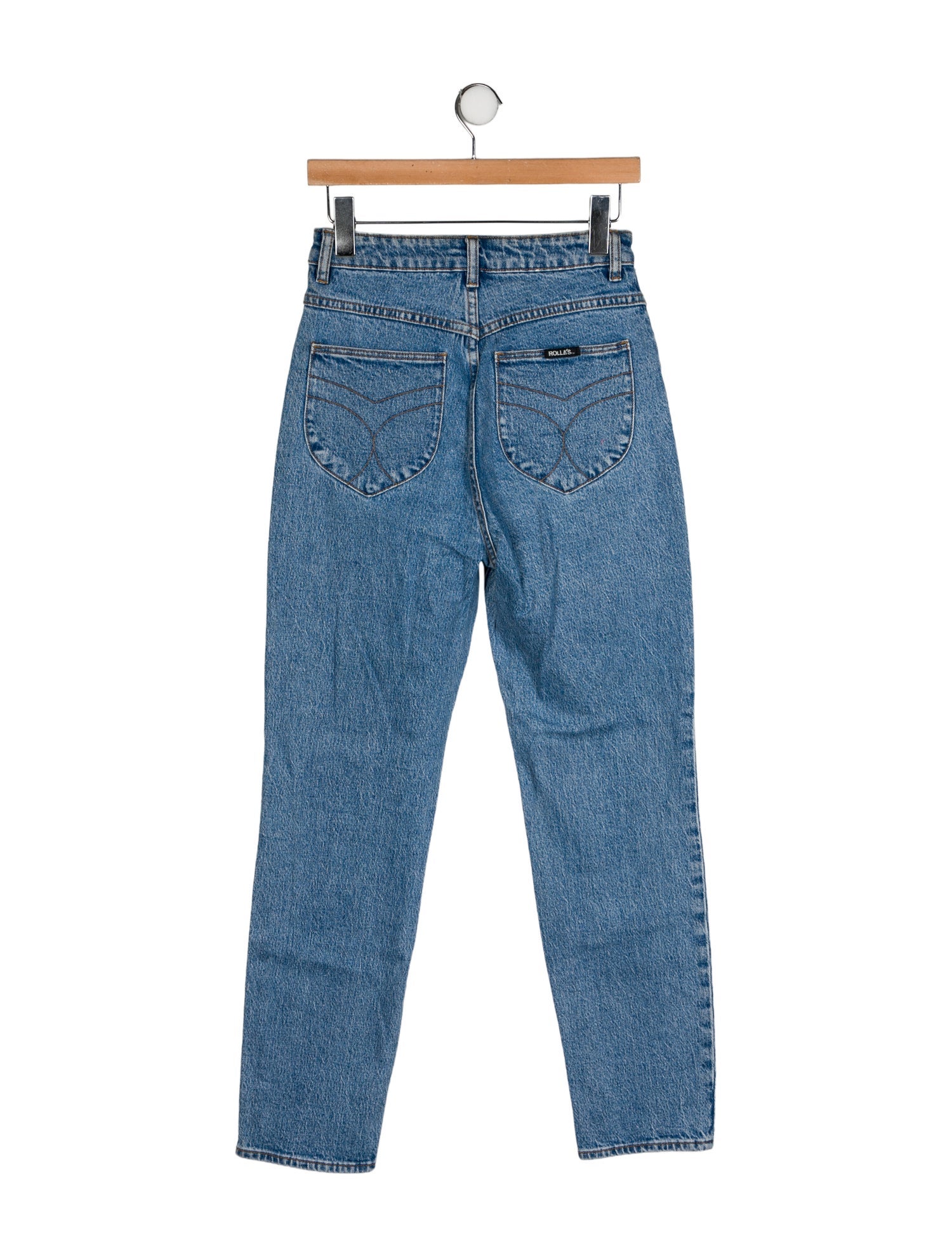 Rolla's High-Rise Straight Leg Jeans