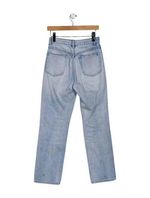 Rolla's Mid-Rise Straight Leg Jeans