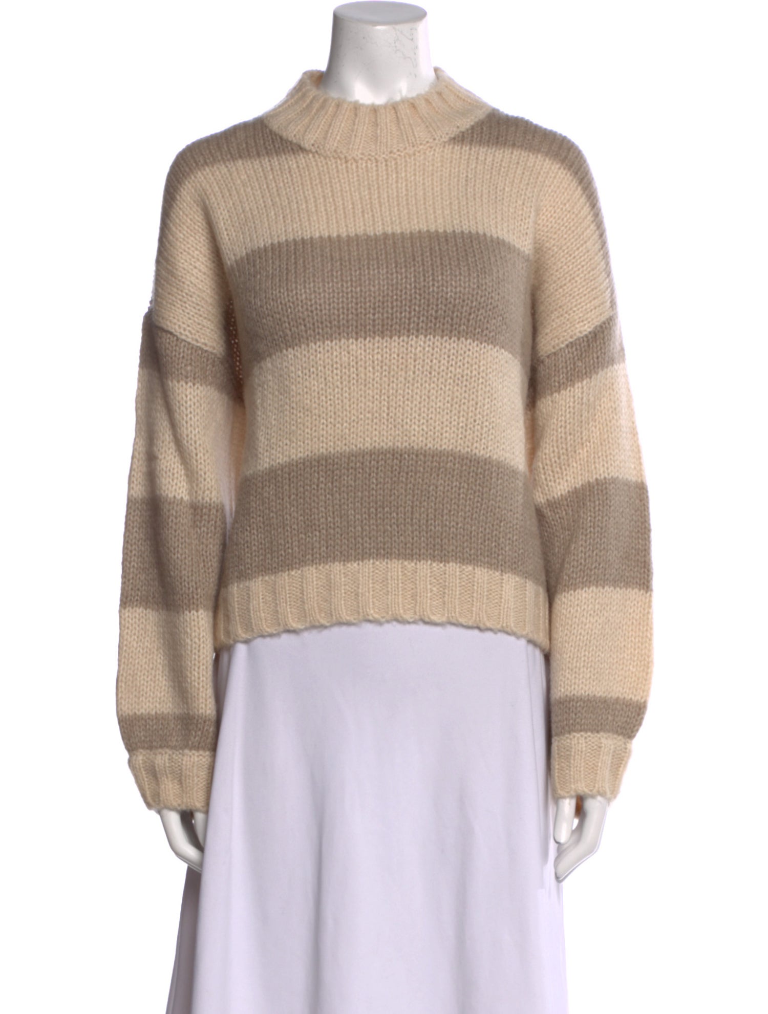 Rolla's Striped Crew Neck Sweater