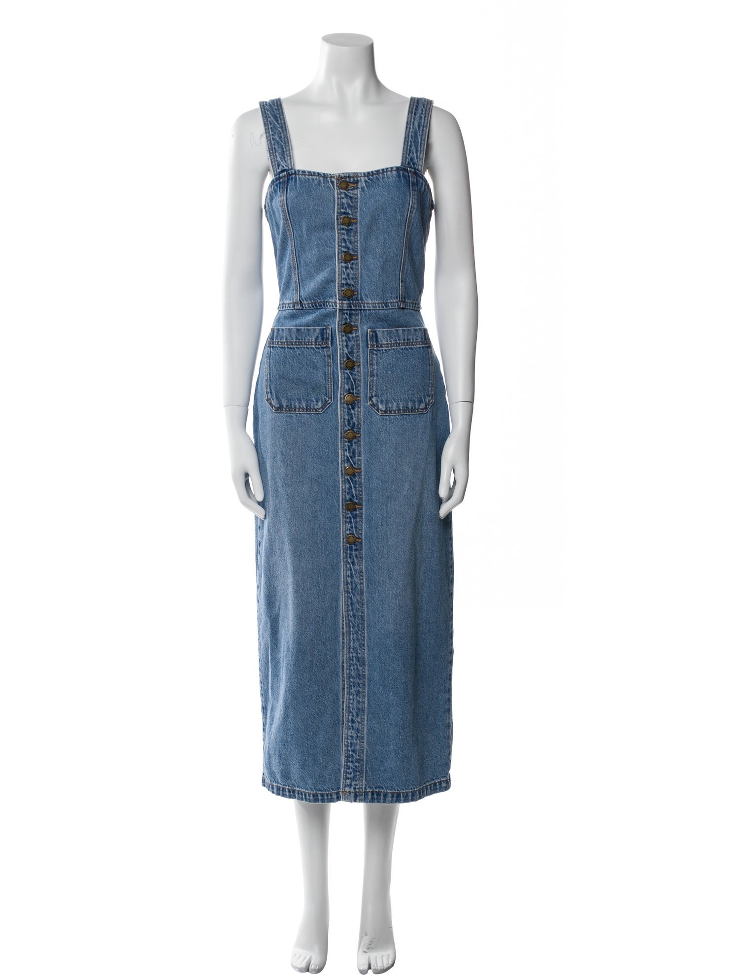 Rolla's Square Neckline Long Dress